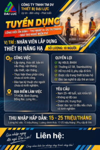 Tuyển dụng ngành xây dựng